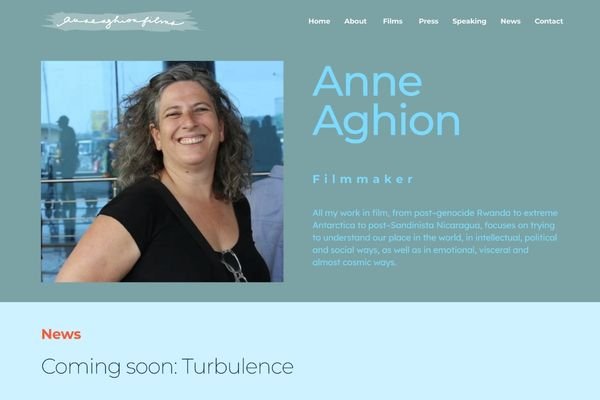 site wordpress anne aghion
