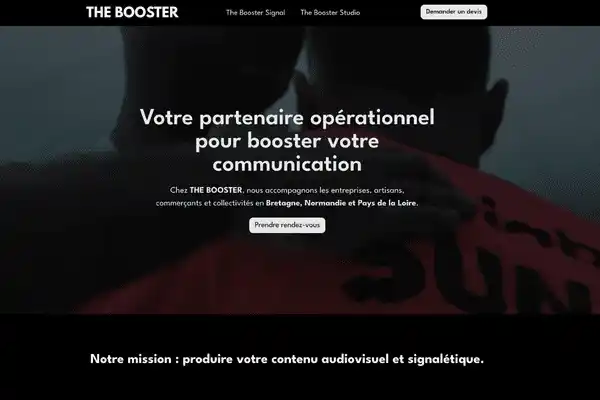 site web the booster