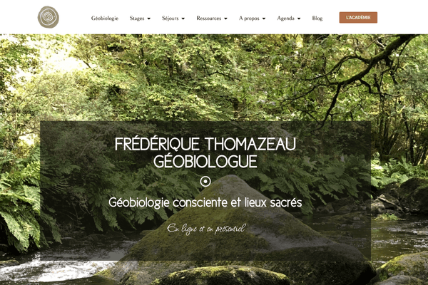 site wordpress frederique thomazeau